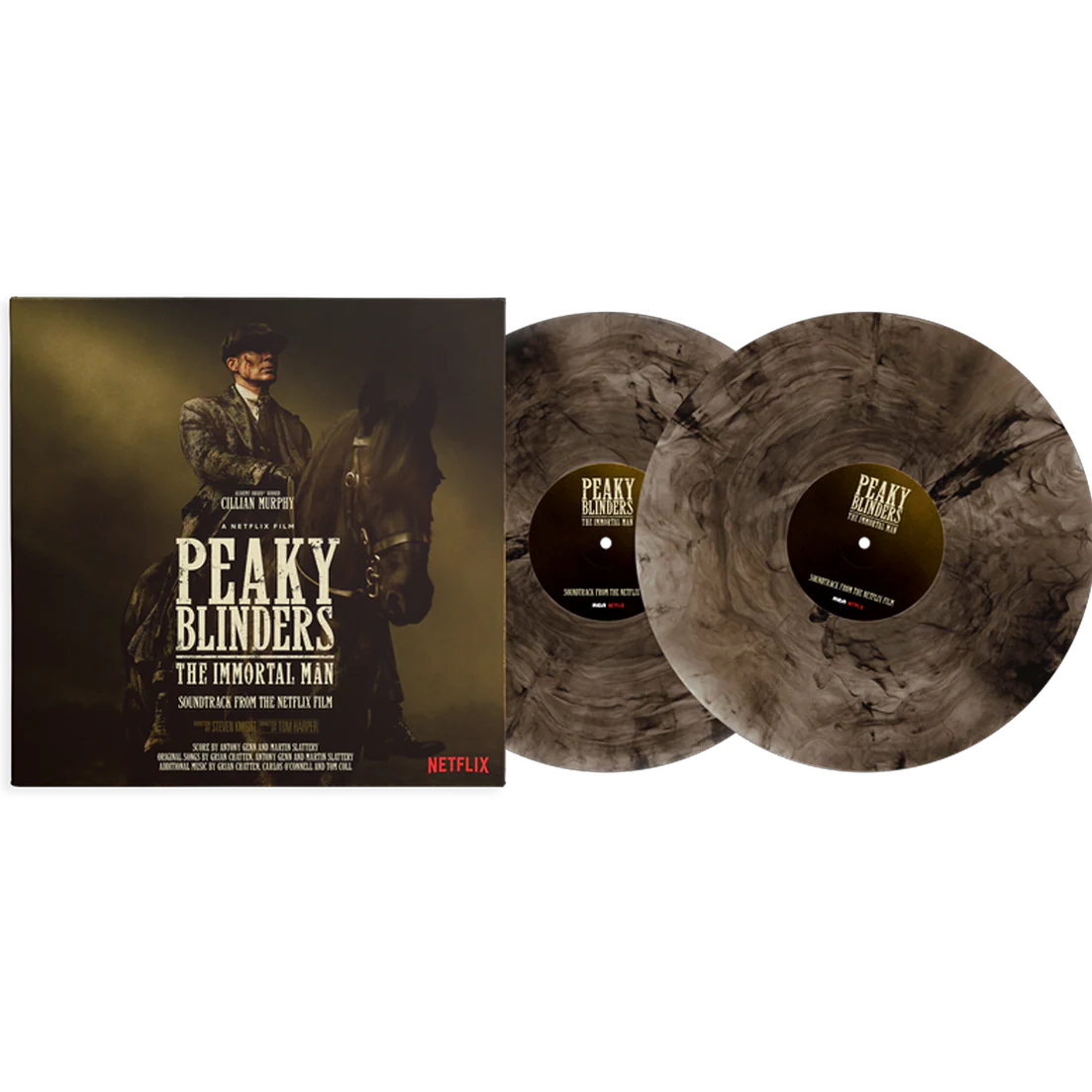 Peaky Blinders - The Immortal Man O.S.T. Vinilo Color Smoke Marbled 2LP