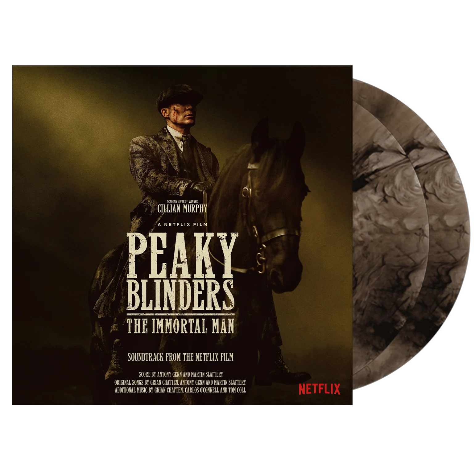 Peaky Blinders - The Immortal Man O.S.T. Vinilo Color Smoke Marbled 2LP