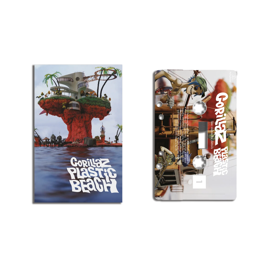 Gorillaz - Plastic Beach - Limited White Cassette Edition