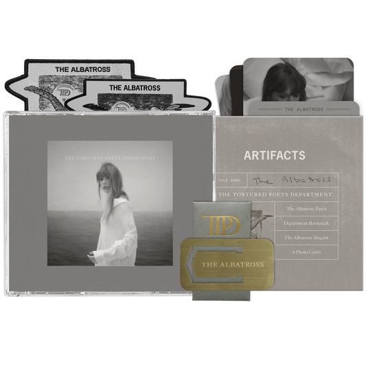 Taylor Swift The Tortured Poets Department Collector's Edition CD Deluxe + Bonus Track "The Albatross" - CD