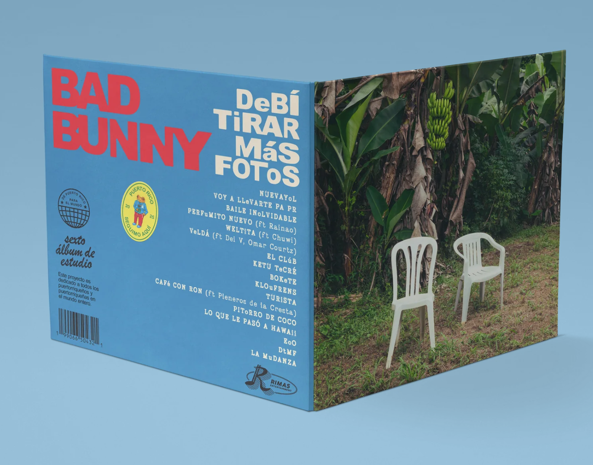 Bad Bunny - DeBÍ TiRAR MáS FOToS LP ROJO USA IMPORT