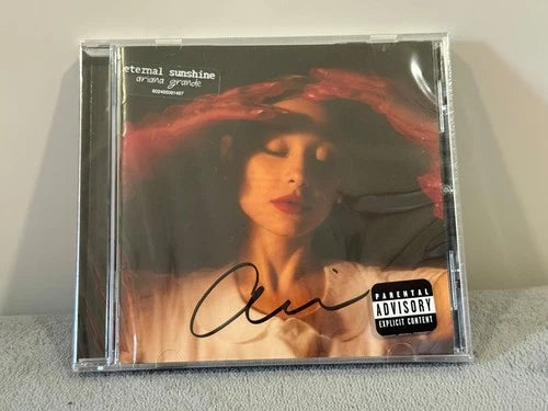 Ariana Grande 'Eternal Sunshine' Signed CD USA - Black Vinyl Records Spain