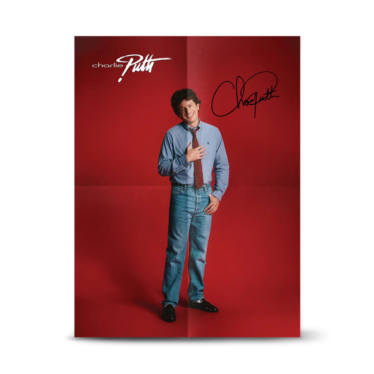 CHARLIE PUTH - Whatever’s Clever! - Signed Broken Eyebrow LP (Limited Edition) USA