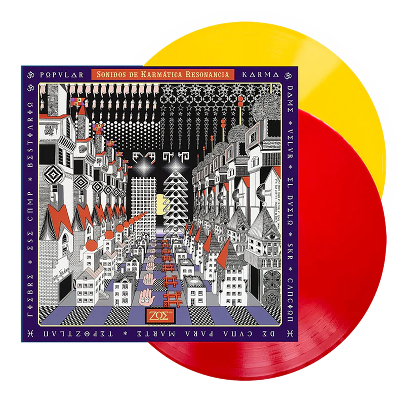 Zoé SONIDOS DE KARMÁTICA RESONANCIA 2LP Multi Color Vinyl USA