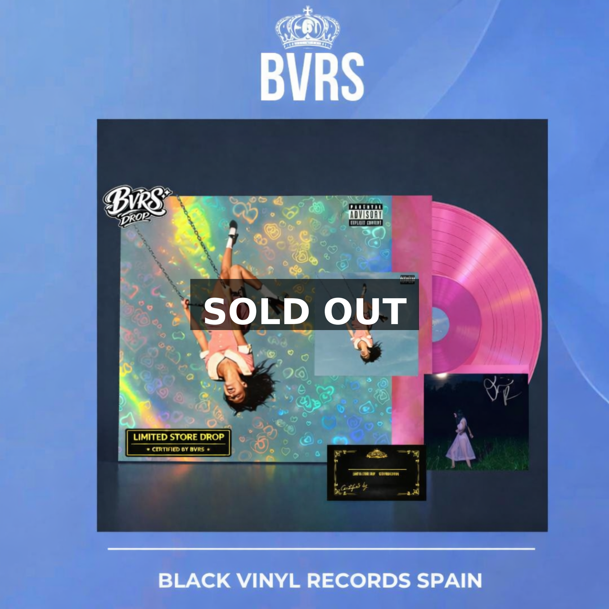 Olivia Rodrigo –  you seem pretty sad for a girl so in love Sticky Sweet (Signed Hot Pink Edition – Limited Store Drop | BVRS Exclusive)