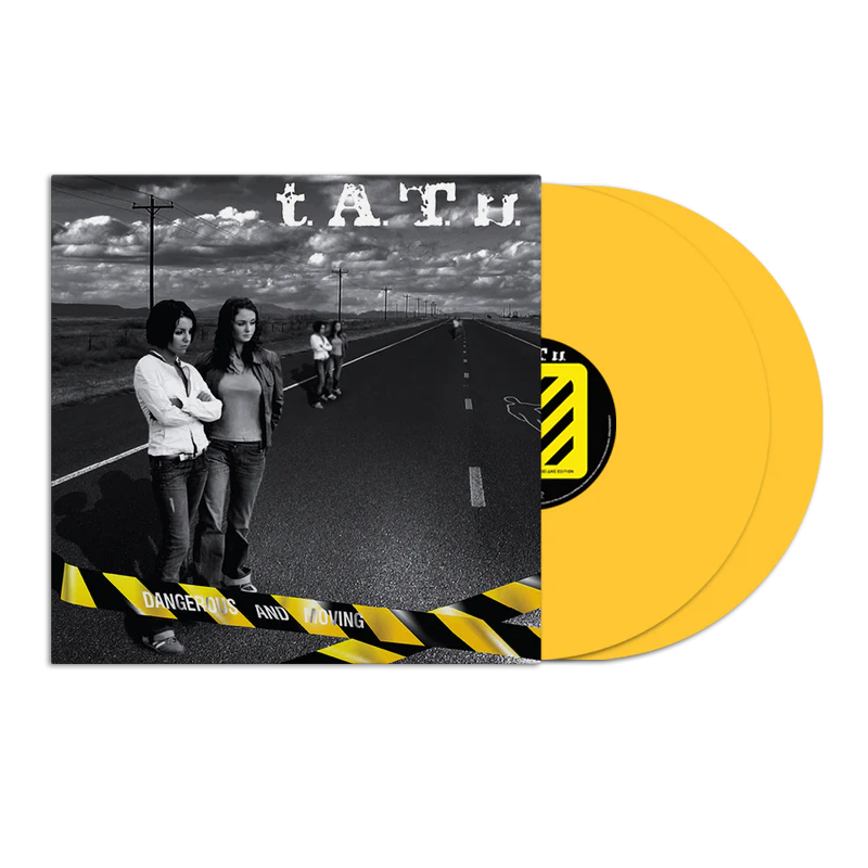 t.A.T.u. - Dangerous and Moving (Deluxe Edition) "Caution Yellow" 2LP USA - Black Vinyl Records Spain