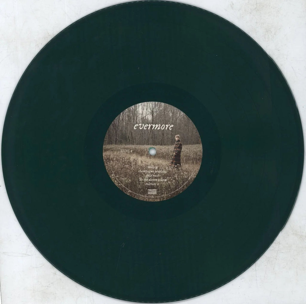 Taylor Swift – Evermore (Deluxe Version) (Opaque Green Vinyl 2LP)