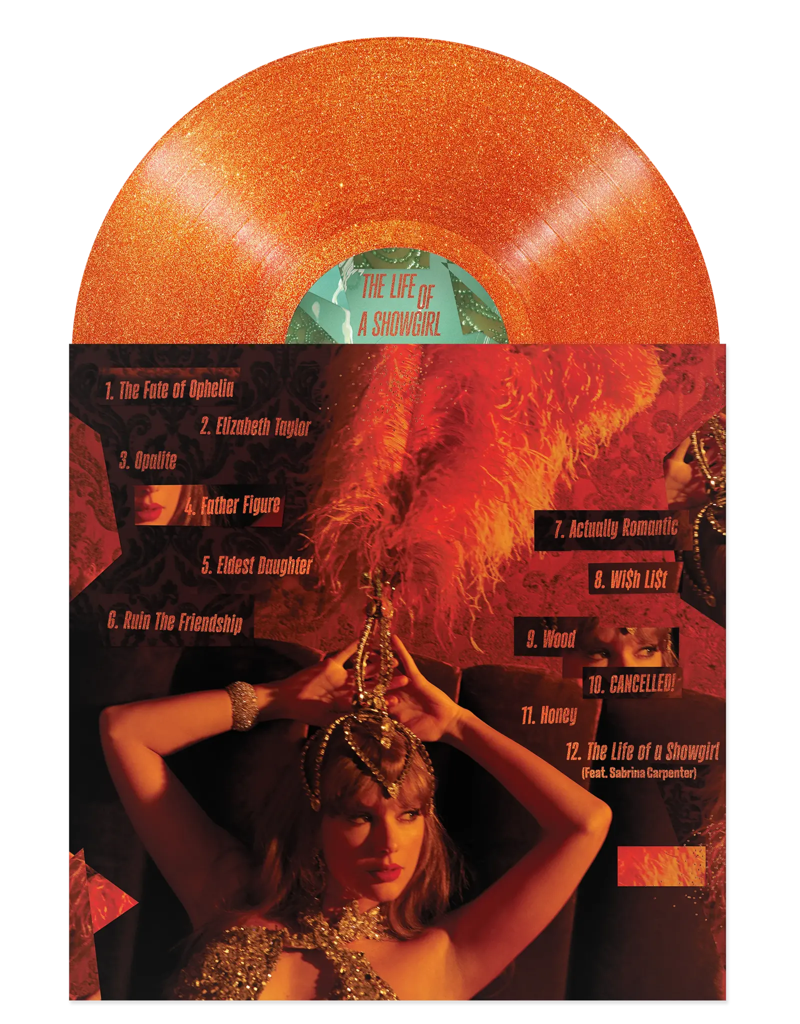 Taylor Swift - THE LIFE OF A SHOWGIRL VINYL