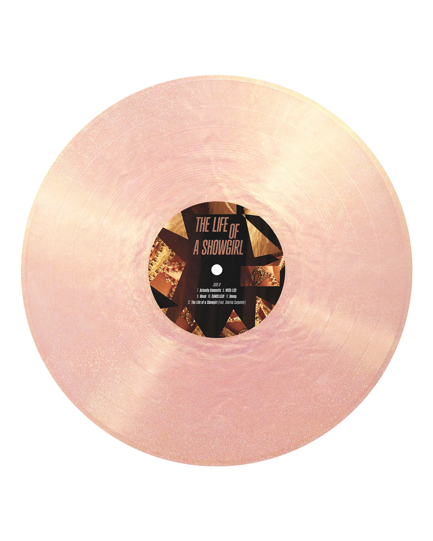 Taylor Swift  THE LIFE OF A SHOWGIRL: THE CROWD IS YOUR KING EDITION (SUMMERTIME SPRITZ PINK SHIMMER VINYL) IMPORT USA