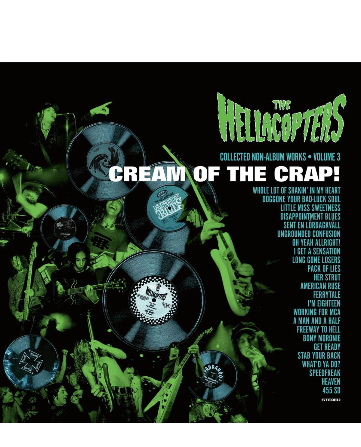 The Hellacopters Cream Of The Crap! Collected Non-Album Works Vol.3 2 LPs - Black Vinyl Records Spain