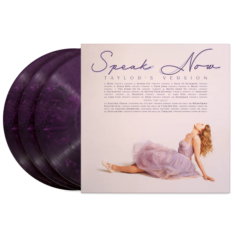 Taylor Swift - SPEAK NOW (TAYLOR'S VERSION) (3LP violeta) - Black Vinyl Records Spain
