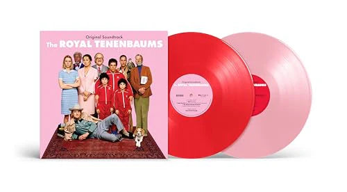 Various – The Royal Tenenbaums  (Original Soundtrack) Apple Red / Baby Pink Vinyl 2LP