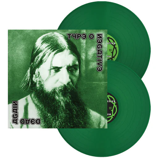 Type O Negative: Dead Again (Ltd.2LP/Light Green Transparent Vinyl) - Black Vinyl Records Spain