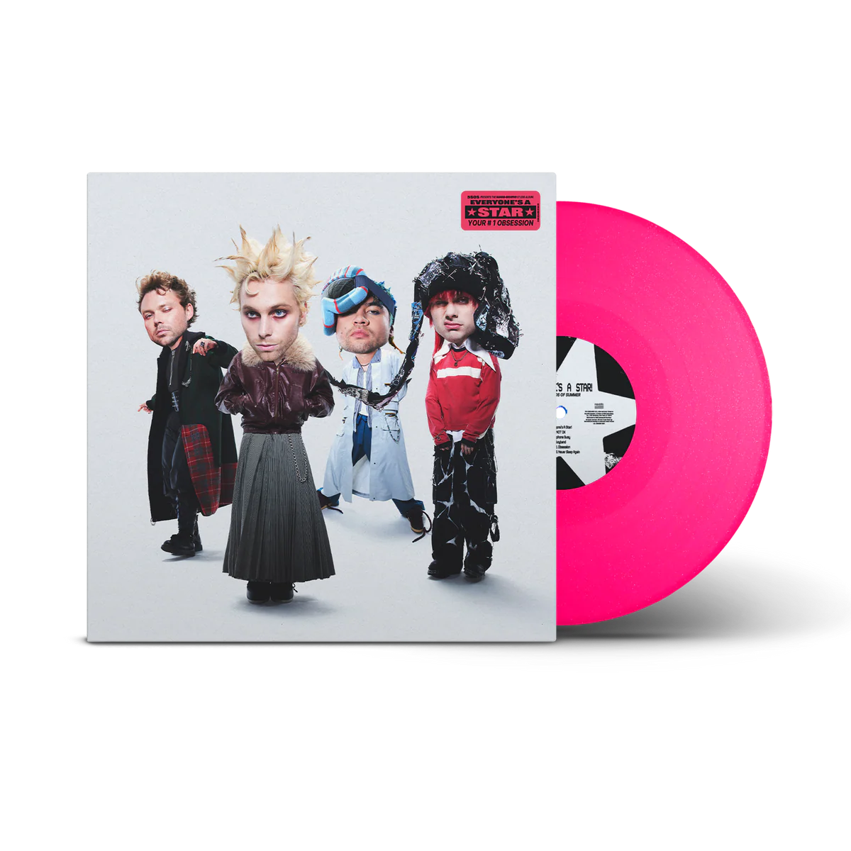 5 Seconds Of Summer: Everyone's A Star! (Hot Pink Glitter Vinyl) LP