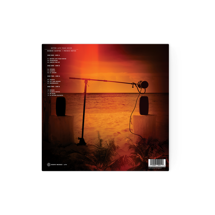 ROMEO SANTOS - BETTER LATE THAN NEVER 2LP VINYL USA