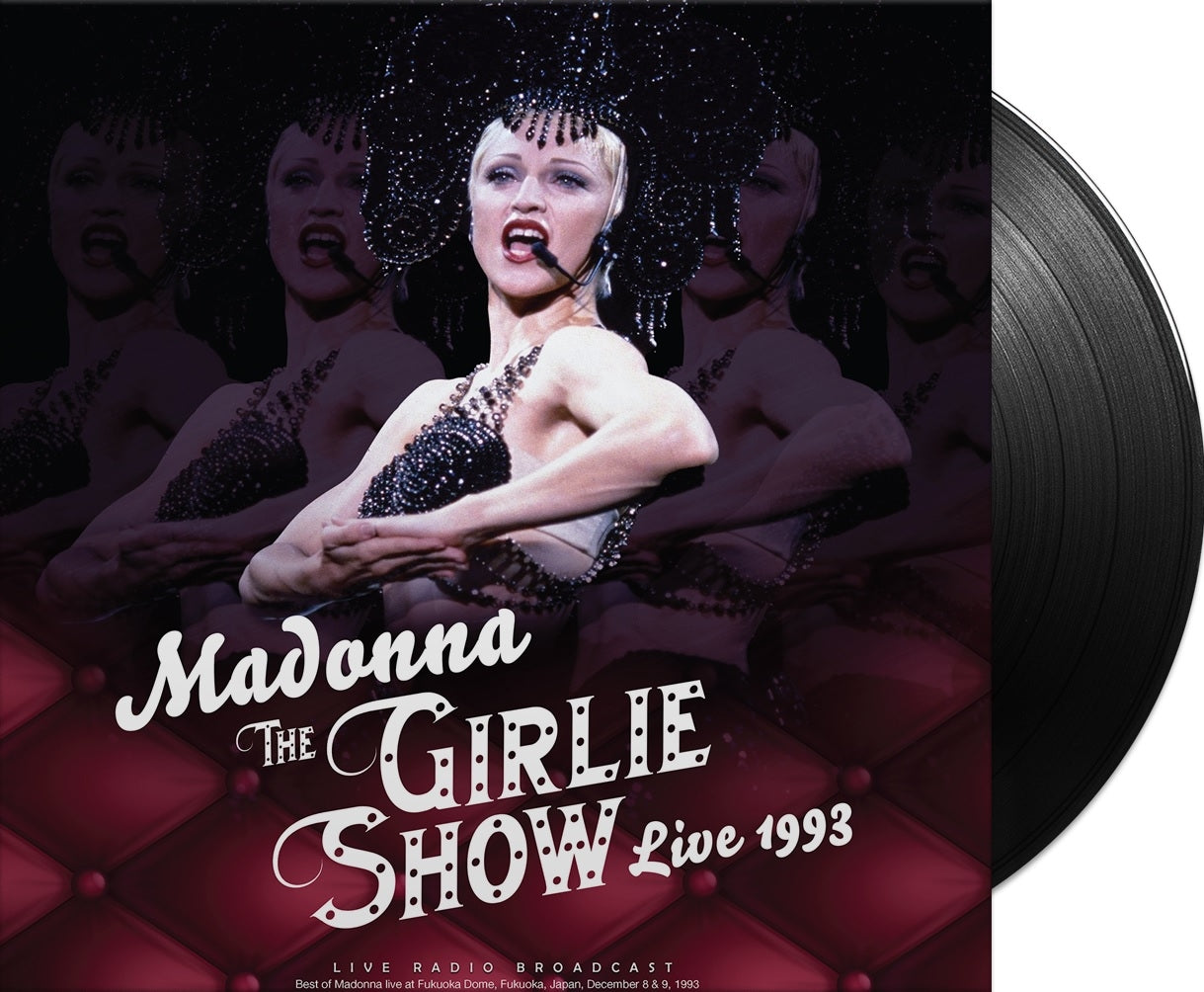 MADONNA -The Girlie Show Live 1993.  LP IMPORTACIÓN
