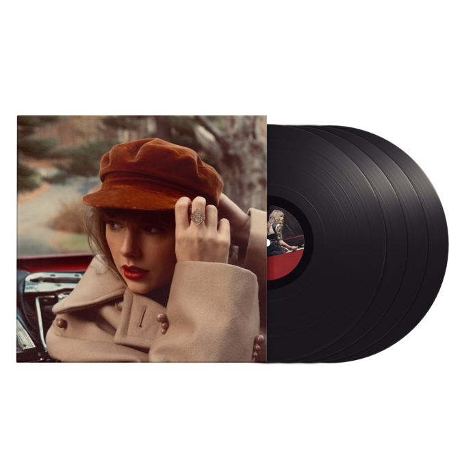 Taylor Swift - Red (Taylor's Version) 4 LPS - Black Vinyl Records Spain