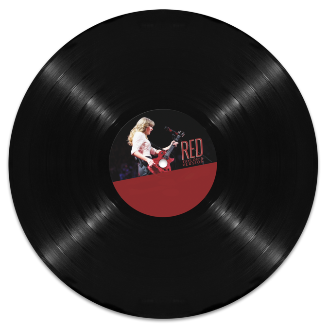 Taylor Swift - Red (Taylor's Version) 4 LPS - Black Vinyl Records Spain