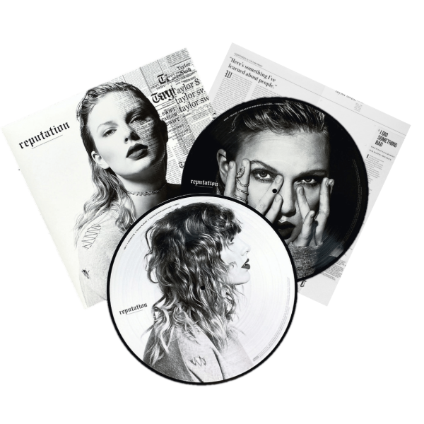 Taylor Swift - Reputation (Picture-Disc) 2 LPs - Black Vinyl Records Spain