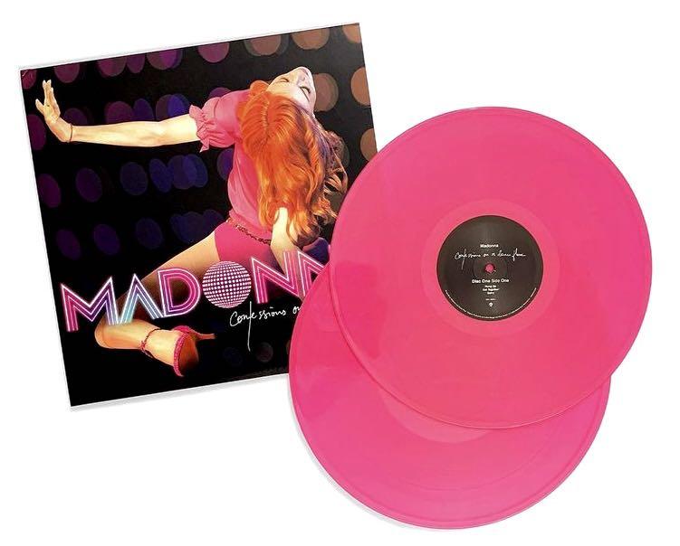 Madonna Confessions On A Dance Floor Limited Edition Pink Vinyl 2 Black Records Spain